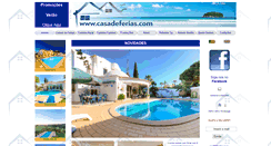 Desktop Screenshot of casadeferias.com